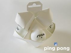 Ping Pong Ball Packaging