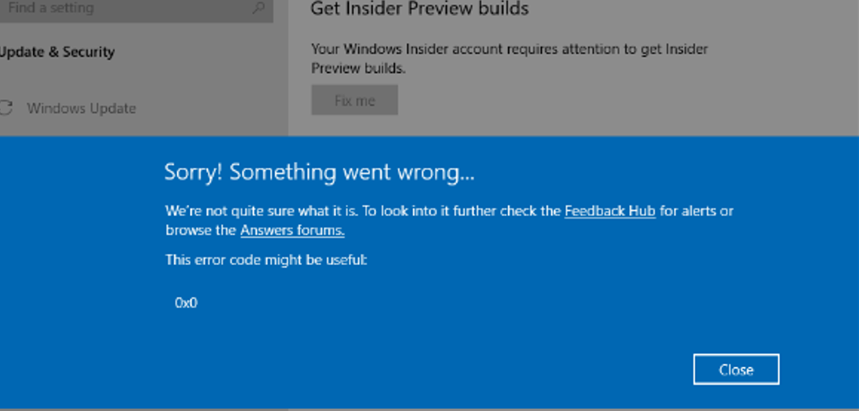 How to Fix a 0x0 0x0 Window Error Code