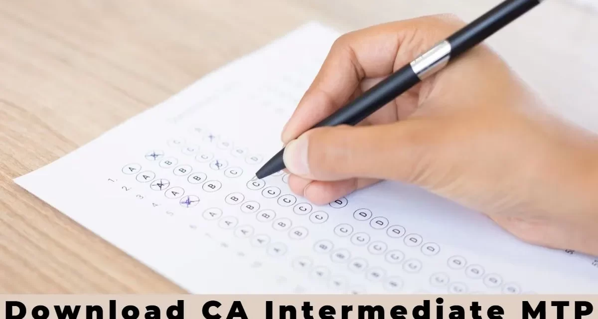 How to Download CA Intermediate Mock Tests For the 2023 Exams?