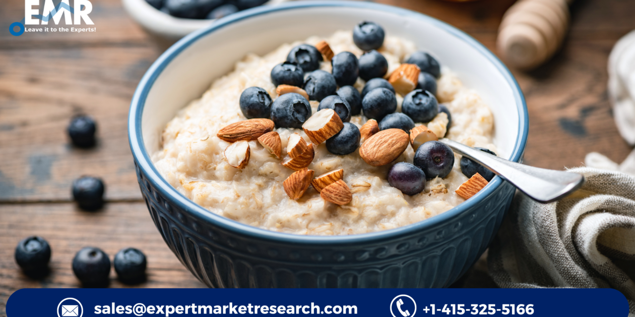 Global Oatmeal Market Size To Grow At A CAGR Of 4.70% In The Forecast Period Of 2023-2028