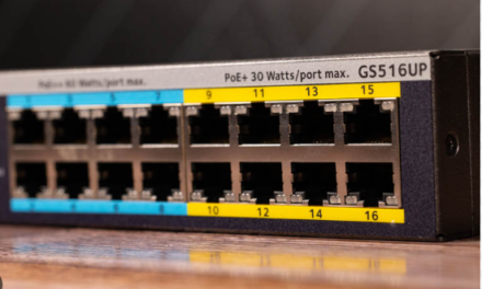 Simplifying Power Over Ethernet with a 16 Port Unmanaged Switch
