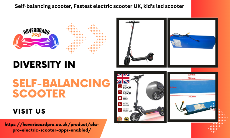 Types of Self Balancing Scooters Available