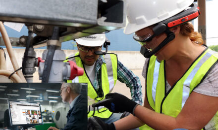 For industrial workers, Realwear HMT-1 is a wearable device
