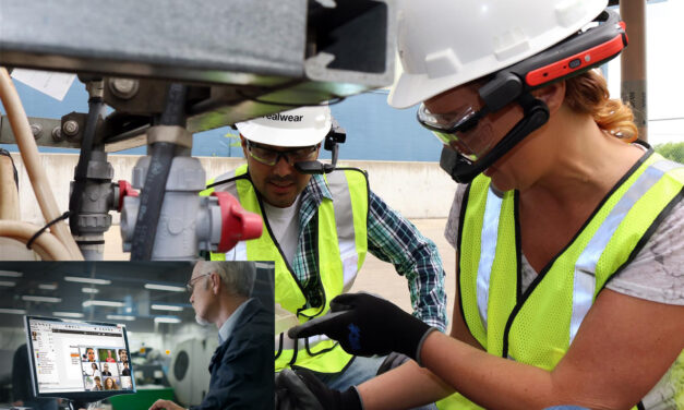 For industrial workers, Realwear HMT-1 is a wearable device