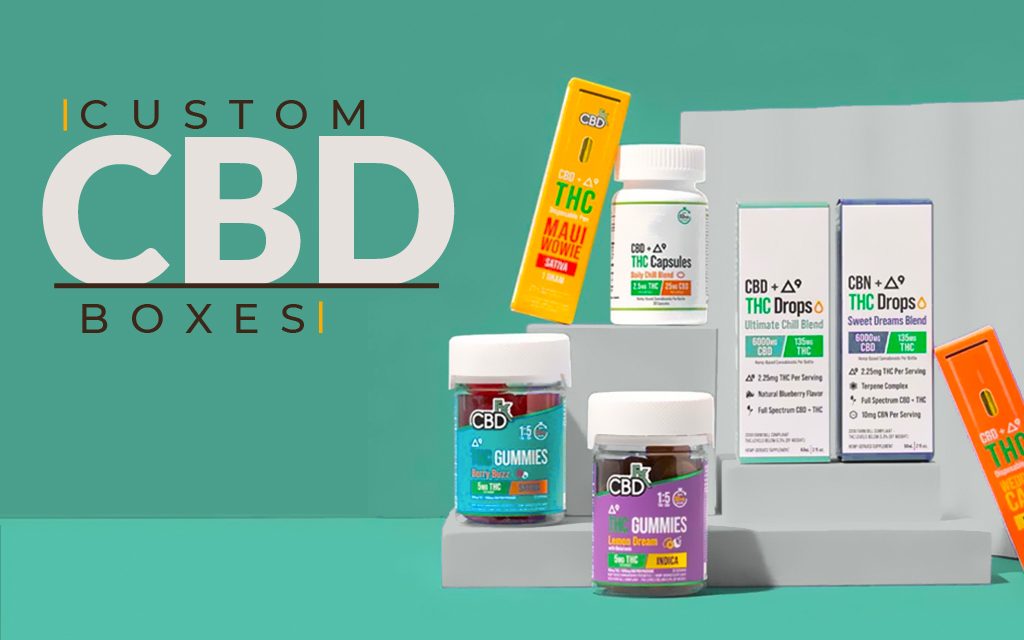 Elevate Your CBD Brand with Custom CBD Gummies Packaging by Print247