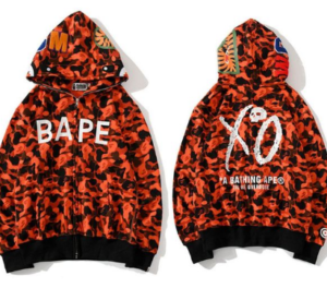 Bape Hoodie is known for its unique graphics and designs