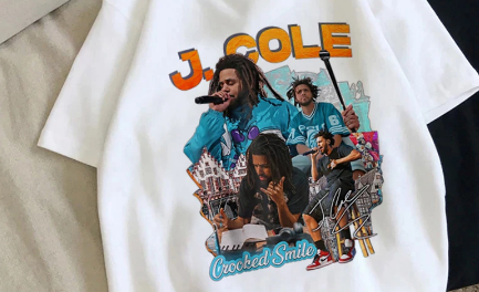 J Cole merch available today is the 3D Hoodie